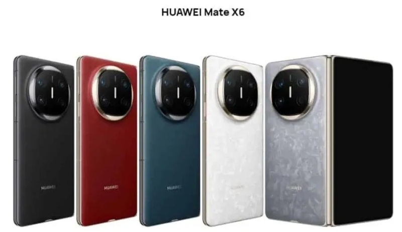 Huawei представила Mate X6 — складной смартфон с «базальтовой архитектурой» и тройной спутниковой связью